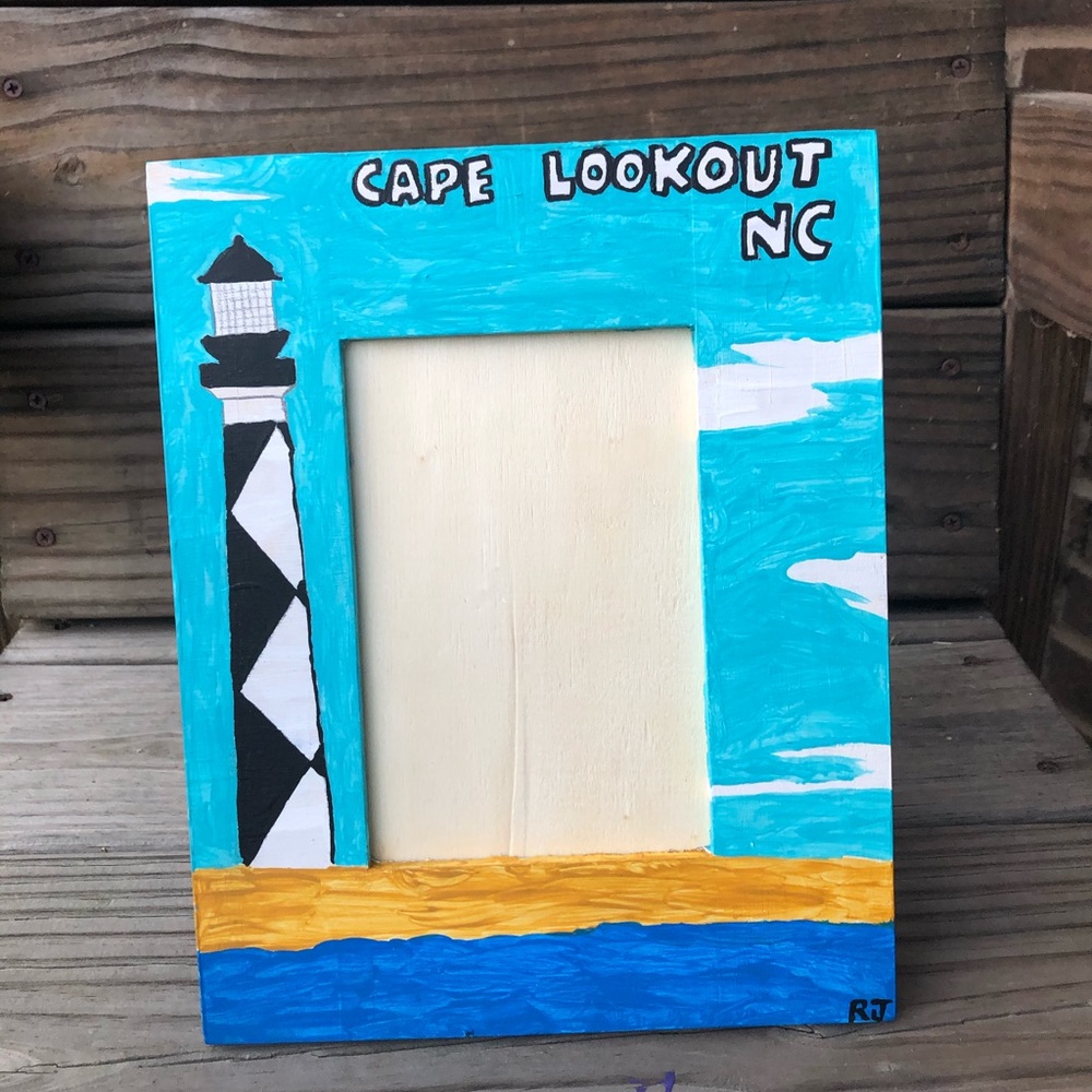 Cape Lookout NC 4x8 Picture Frame